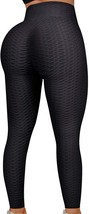 Leggings for Women, Anti Cellulite High Waisted Scrunch Leggings, (BlackSize:XL) - £19.38 GBP