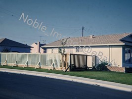1965 Fence Installation at 3202 Colgate Ave Santa Clara CA Kodachrome 35mm Slide - £4.29 GBP