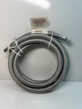 NEW Certified Appliance IM72SS 6ft Braided Stainless Steel Ice Maker Hos... - $7.89