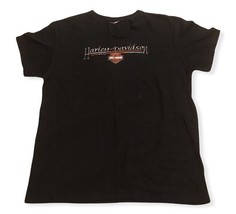2001 Gover Harley Davidson Piqua, Ohio Womens T-Shirt - $9.42
