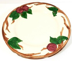 Franciscan Apple Ware Dinner 10.75&quot; Plate Set of 2 Hand Decorated USA Backstamp - £30.88 GBP