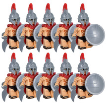 10pcs Roman Empire Roman Hoplites Set A Minifigure Building Blocks - $15.68