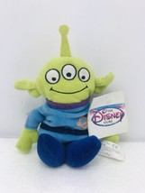 Toy Story Alien Plush Mini Beanbag Stuffed 8.5 In Disney Store - £8.83 GBP