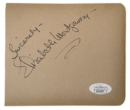 Elizabeth Montgomery Signed Autographed 4 X 5 Album Page Bewitched Jsa Certified - £438.05 GBP
