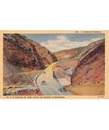 Antique Postcard On U.S. Highway 99 Ridge Route Los Angeles to Bakersfie... - £3.37 GBP