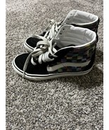 Vans SK8-Hi Black/Iridescent Checkered Suede Sneakers M/3.5, W/5 - €15,25 EUR