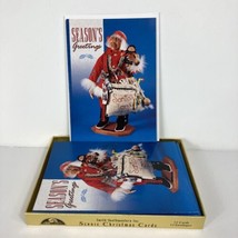 Smith-Southwestern Scenic Christmas Greeting Cards Hopi Santa Claus Doll Toys 15 - £19.03 GBP