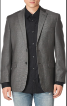 Calvin Klein Gray Mabin Wool Notch Lapel Suit Jacket Size 36R $450 - £35.88 GBP