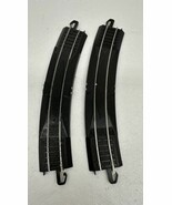 Lot Of 2 BACHMANN E-Z TRACK HO 44429 18&quot; RADIUS CURVED RERAILER STEEL ALLOY - $11.46 CAD