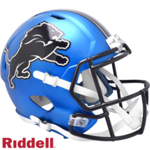 Detroit Lions Helmet Riddell Replica Full Size Speed Style On-Field Alternate 20 - €151,44 EUR