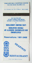 The Oyster Bar Seafood Restaurant - Hilton Head, South Carolina Matchbook Cover - £1.19 GBP