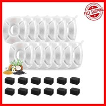 Complete Cat Fountain Filter Set - 24 Replacement Filters &amp; 12 Sponges f... - $26.72