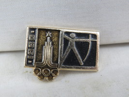 Vintage Olympic Pin - Moscow 1980 Archery - Stamped Pin - $15.00