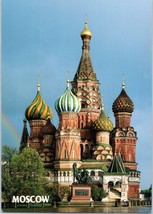 Cathedral of St Basil the Blessed Moscow Russia Postcard - £7.87 GBP