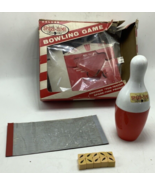 VTG “Spare Time” Dice Bowling Game, Early 1960’s Version Original box In... - $191.28 MXN
