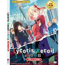 Lycoris Recoil (1-13End) All region DVD English Dubbed - £18.98 GBP