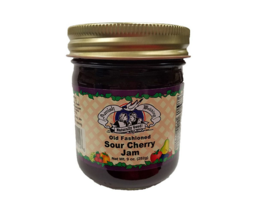 Amish Wedding Foods Old Fashioned Sour Cherry Jelly, 9 oz. (252g) Jars - £23.29 GBP+