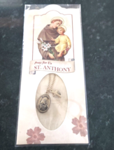 NEW St. Anthony&#39;s Pray For Us Necklace Franciscan Friars Atonement Gold ... - $6.92