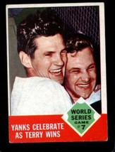 1963 Topps #148 World Series Game 7 Yanks Celebrate Good+ Yankees *NY5309 - £3.08 GBP
