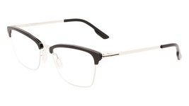New SKAGA SK-2130 001 Black &amp; Silver REV Eyeglasses 54/20/145 - $69.25
