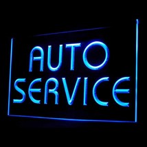 190050B Auto Service Car Rental luxurious Discount Reliable Shop LED Light Sign - £17.41 GBP