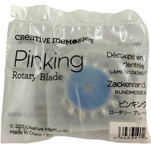 New Rotary Trimmer Pinking Blade Refill Creative Memories Cutting System - $9.99