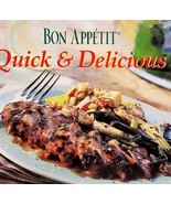 2000 Bon Appétit Quick and Delicious Paperback Cookbook Kitchen Vintage  - $28.05 CAD