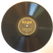 1924 RARE Antique Hollywood Dance Orchestra EVERYTHING 78 RPM 10&quot; Regal ... - $19.96