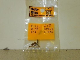 HOB-BITS - 2-56 FILL SCREWS H834- NEW- H50 - $3.70