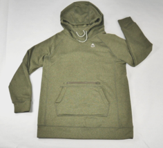 Burton  Oak Long Pullover Fleece Keef Heather Green Hoodie Sweatshirt Wo... - $50.99