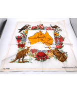 Australia Handkerchief Designs by Neil Designer Koala Bear Souvenir Vintage - $25.31 CAD