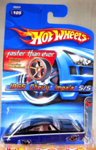 2005 Hot Wheels Faster Than Ever #105 Muscle Mania 5/5 1965 CHEVY IMPALA DrkBlue - £16.52 GBP