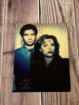 1995 The X- Files Trading Card #01 David Duchovny &amp; Gillian Anderson - £1.55 GBP