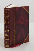 How to do it; or, The lively art of entertaining. 1957 [Leather Bound] - £62.29 GBP