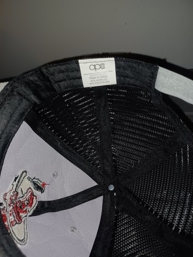 Macon Bacon Baseball Hat Coastal Plain League Collegiate Mesh Back Georgia Cap Item image 5