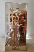 simply home YANKEE CANDLE  reed diffuser apple spice potpourri  6 oz. - £21.05 GBP