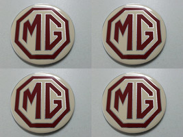 Mg 9 - Set of 4 Metal Stickers for Wheel Center Caps Logo Badges Rims  - $24.90+