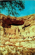 Montezuma Castle National Monument Flagstaff AZ Arizona UNP Chrome Postcard A10 - £5.41 GBP