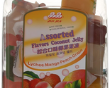 Jin Jin Assorted Fruit Coconut Candy Lychee Mango Peach and Grape Jelly ... - $22.61