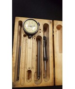 Rare Vintage Starrett Machinist Dial Gage .001&quot; PN- 645 0-50-0   (missin... - $104.25 CAD