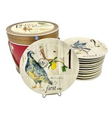 Williams Sonoma 12 Days Of Christmas Plates Set Of 12 Boxed Glazed Earth... - $173.25