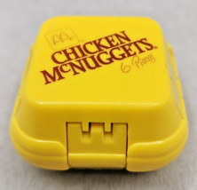 Vtg 1990 McDonald&#39;s Happy Meal Toy Chicken McNuggets Food Transformer Dino U193 - £11.42 GBP