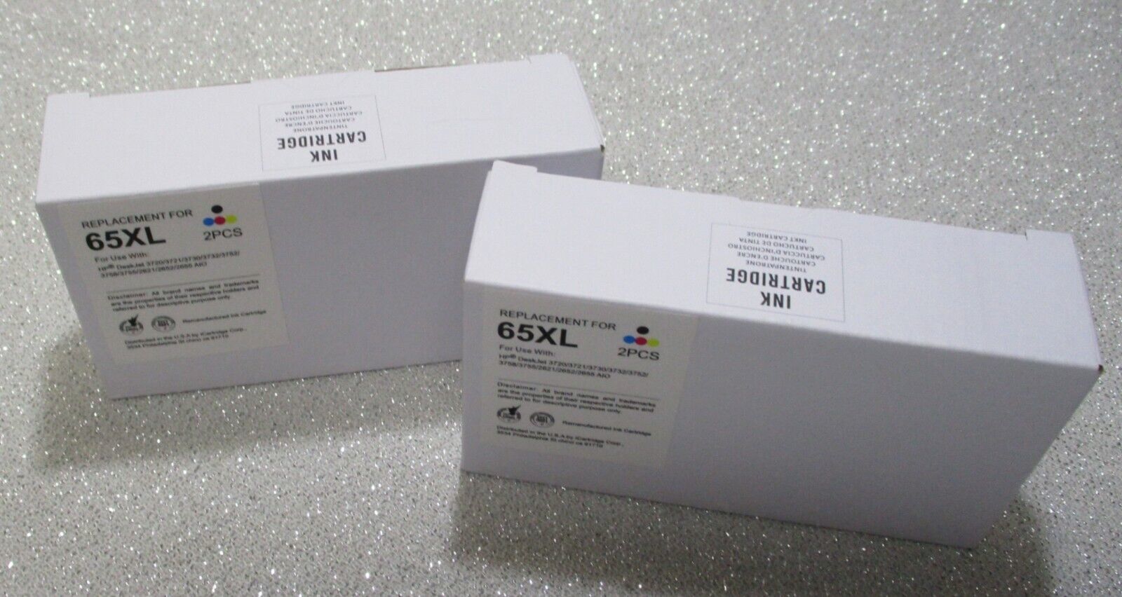 65XL Replacement Printer Ink for HP Printers