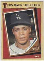G) 1987 Topps Baseball Trading Card - Maury Wills #315 - $1.97
