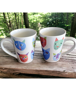 Sparky &amp; Friends Cat Theme Ursula Dodge Set Of 2 Matching Mugs Very Nice... - €16,23 EUR