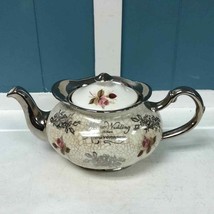 Vintage Price Kensington Silver 25 Year Wedding Anniversary Teapot 24 Oz England - £30.06 GBP