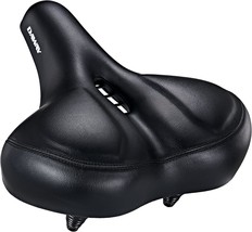 Daway C50 Oversized Comfortable Bike Seat - Extra Wide Bike Saddle, Bike - £37.16 GBP