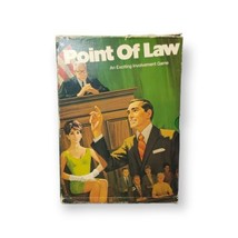 Point Of Law: An Exciting Involvement Game (Vintage 1972) 3M Bookshelf Boardgame - £14.20 GBP