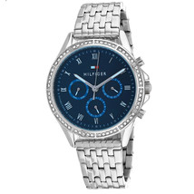 Tommy Hilfiger Women&#39;s Ari Blue Dial Watch - 1782141 - £88.96 GBP