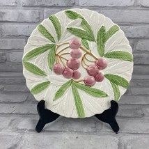 Shafford Fruit Du Jour Hand Painted  Japan 1987 8&quot; Cherry Plate - £10.39 GBP